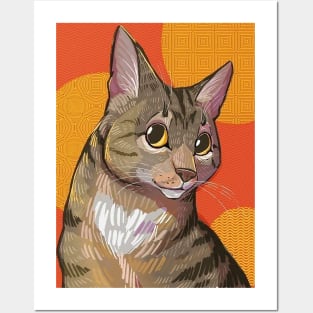 Silly kitty Posters and Art